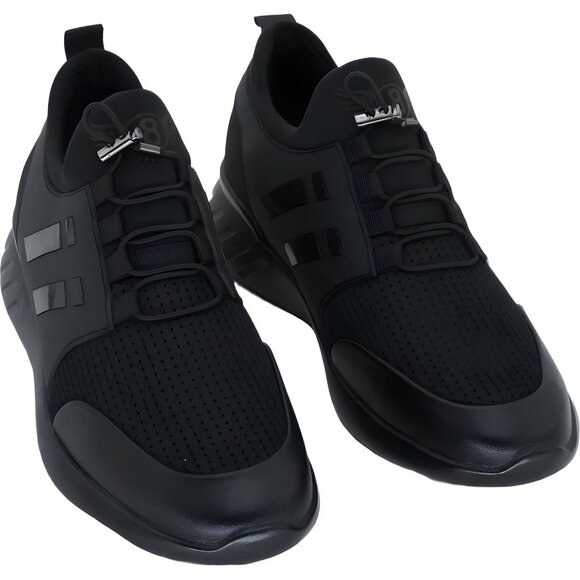 Recyphi Men's Elevator Pointed Toe Leather Shoes Mesh Slip On Fashion - Size 8.5 - Picture 1 of 6